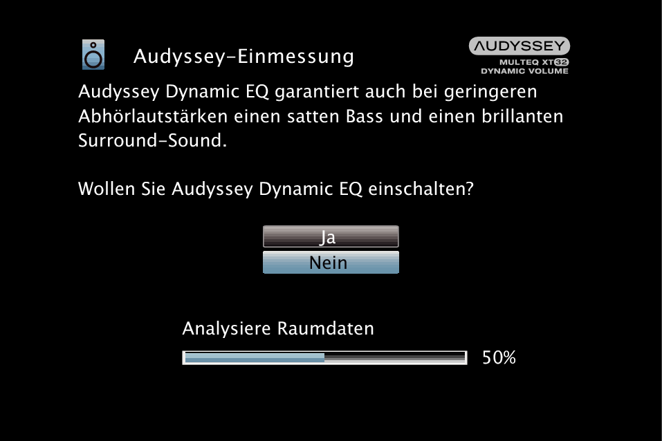GUI Audyssey11 X85
